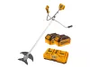 INGCO Akkus fűkasza 330 mm szénkefe nélküli 2 x 20 V (2 x 4,0 Ah akku + töltő)