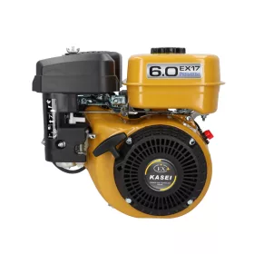   Kasei motor EX17 s horizontálnym hriadeľom, objemom 169 cm³ a výkonom 4,2 kW, prémiová kvalita, rozmery 20x60 mm