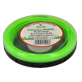 Okrúhly nylonový vlasec 2,4 mm, 45 metrov, taliansky