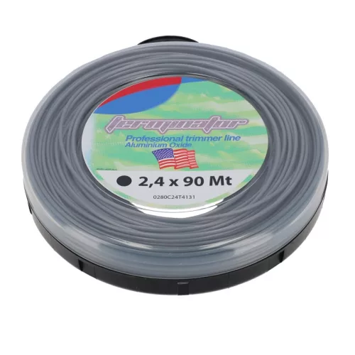 Struna 2,4 mm okrúhla 90 metrov alu
