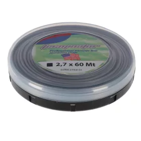 Struna 2,7 mm štvorcová 60 metrov alu talianska