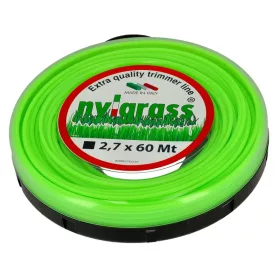 Struna 2,7 mm hranatá 60 metrov talianska