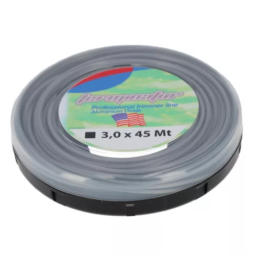Struna 3 mm hranatá 45 metrov alu blister talianska